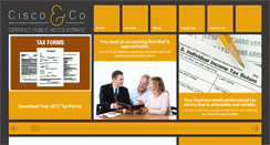 Desktop Screenshot of ciscocpa.com